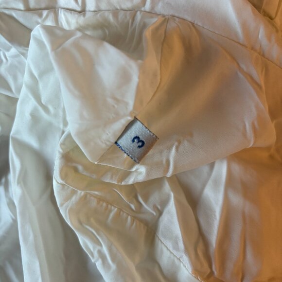 Beige Moncler Meillon Long Down Jacket Coat - Size 3 - Picture 7 of 9